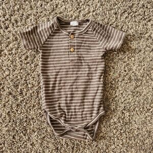 Jamie Kay Fine Rib Striped One Piece